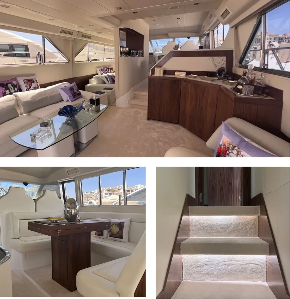 mobiliario de interior para yates